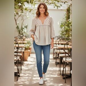Malvin Linen Top